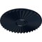 Ekena Millwork Shakuras Ceiling Medallion (For Canopies up to 5"), Hand-Painted Midnight Dream, 19 3/4"OD x 1 3/8"P CM20SHMDF - alternate 4